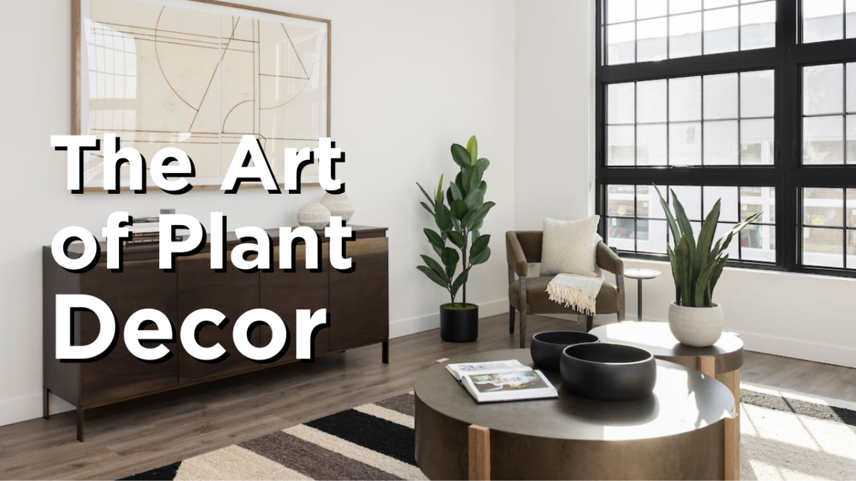 how to bring plants into your interior design