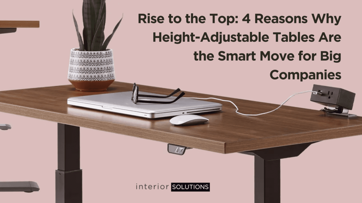 Height adjustable table